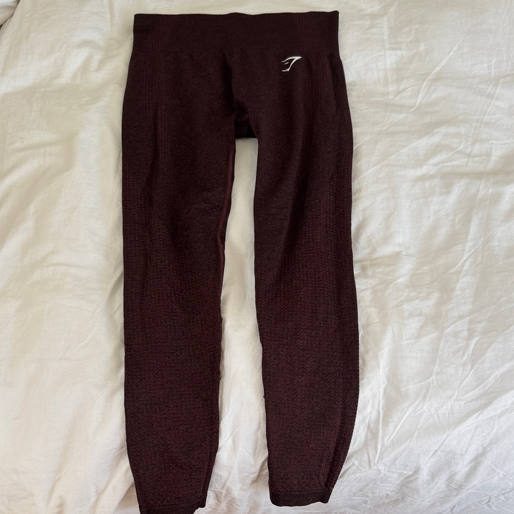 Gymshark Women’s Maroon Leggings